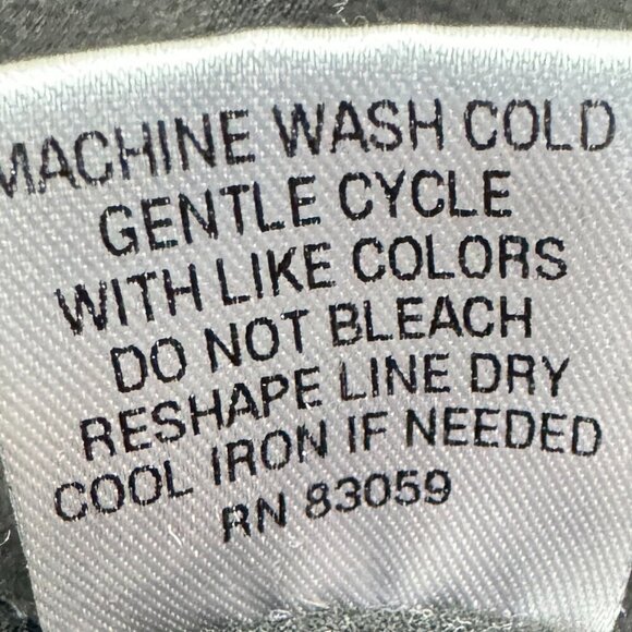 DREW Black Bell/Ruffle 3/4 Sleeve Crewneck Super Soft Top Women's Size Medium - Picture 7 of 7